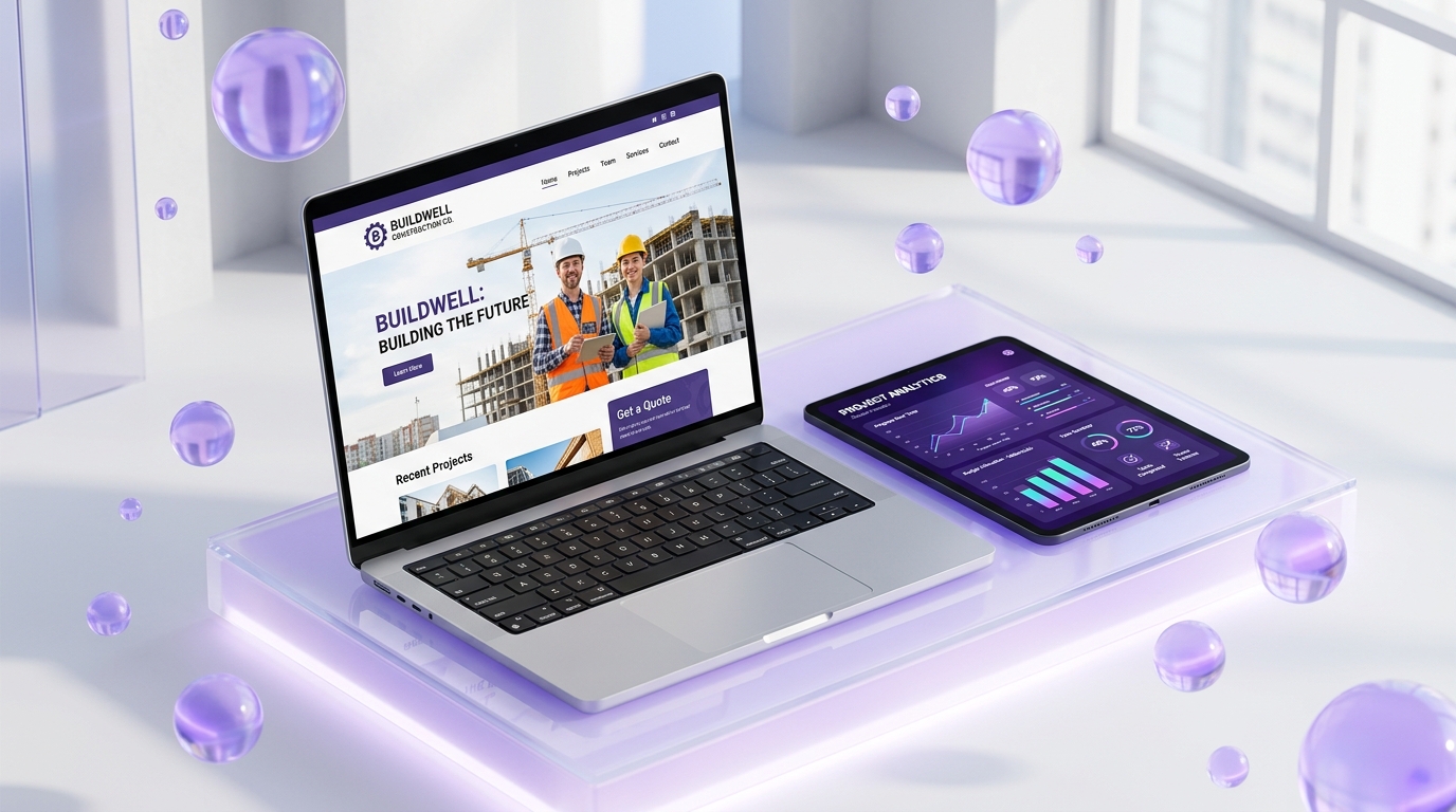 ATECH Growth Website OS 3D Showcase
